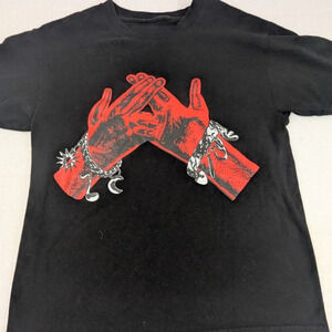 Yeat 2Alive Twizzy Handshake Black Tee